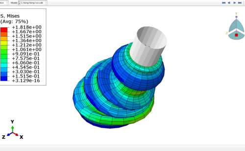 Customizing the Abaqus legend values